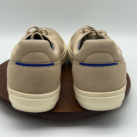 Rothy’s RS02 The Lace Up Tan Beige Sneakers Women’s Shoe 9.5 Men 8 - Picture 4 of 7